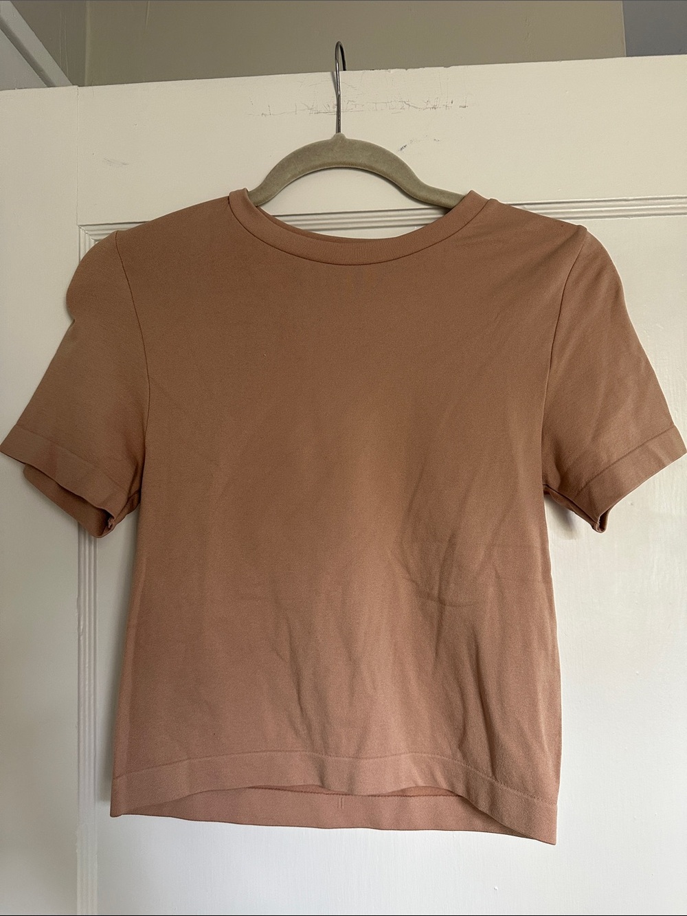 a new day Short Sleeve Tee in Dusty Rose Brown